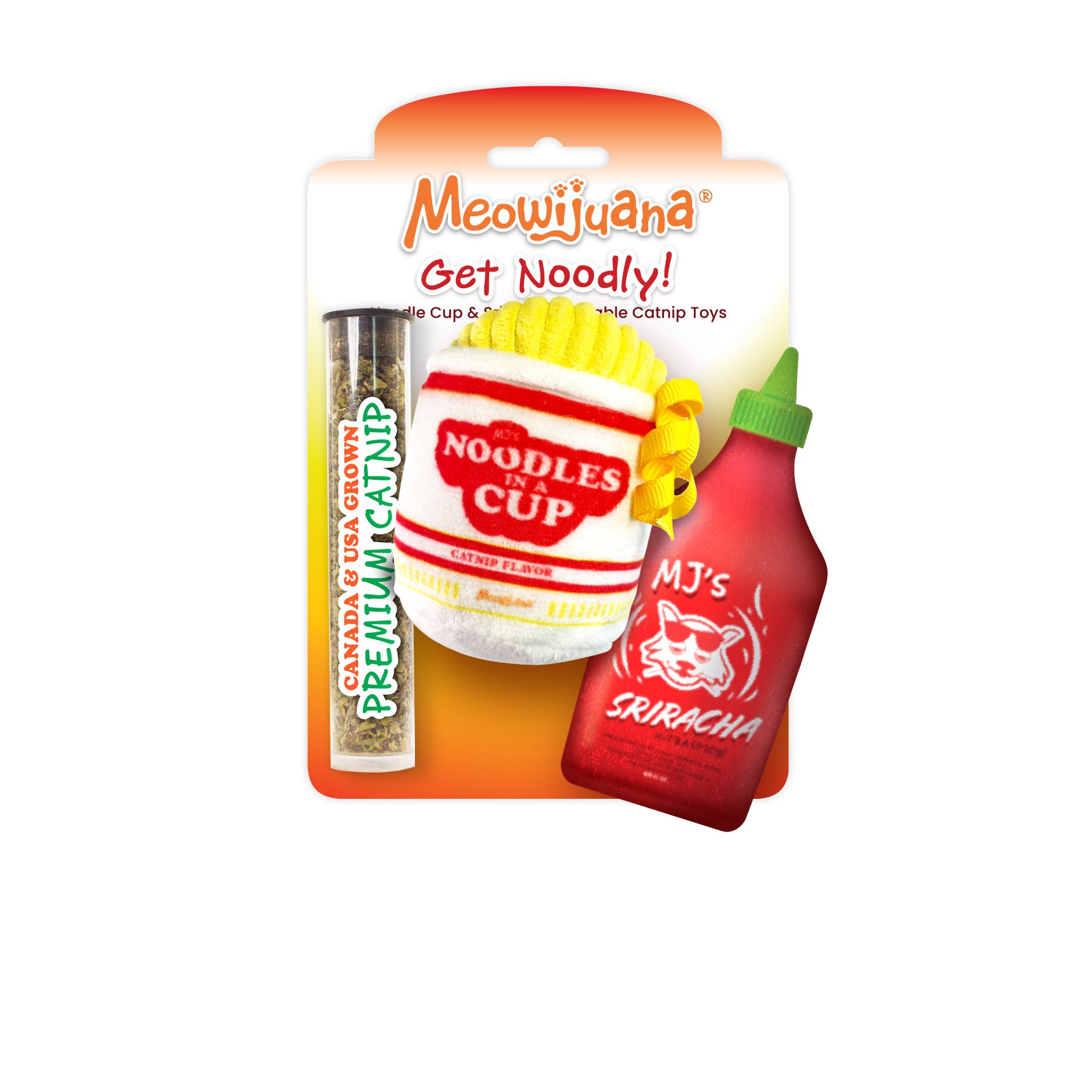Meowijuana Noodle Sauce Refill Cat Toys 2-Pack | PetSmart