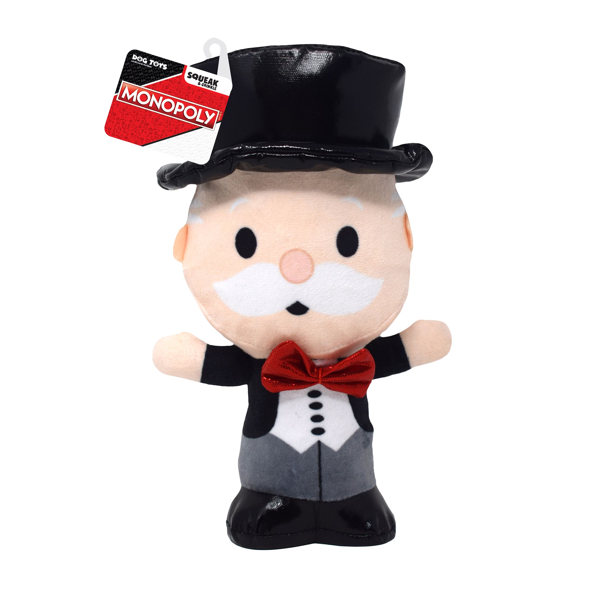 Little Gifts Hasbro Dog Toys 7In Monopoly Mr. Money Bags Plush Toy | PetSmart