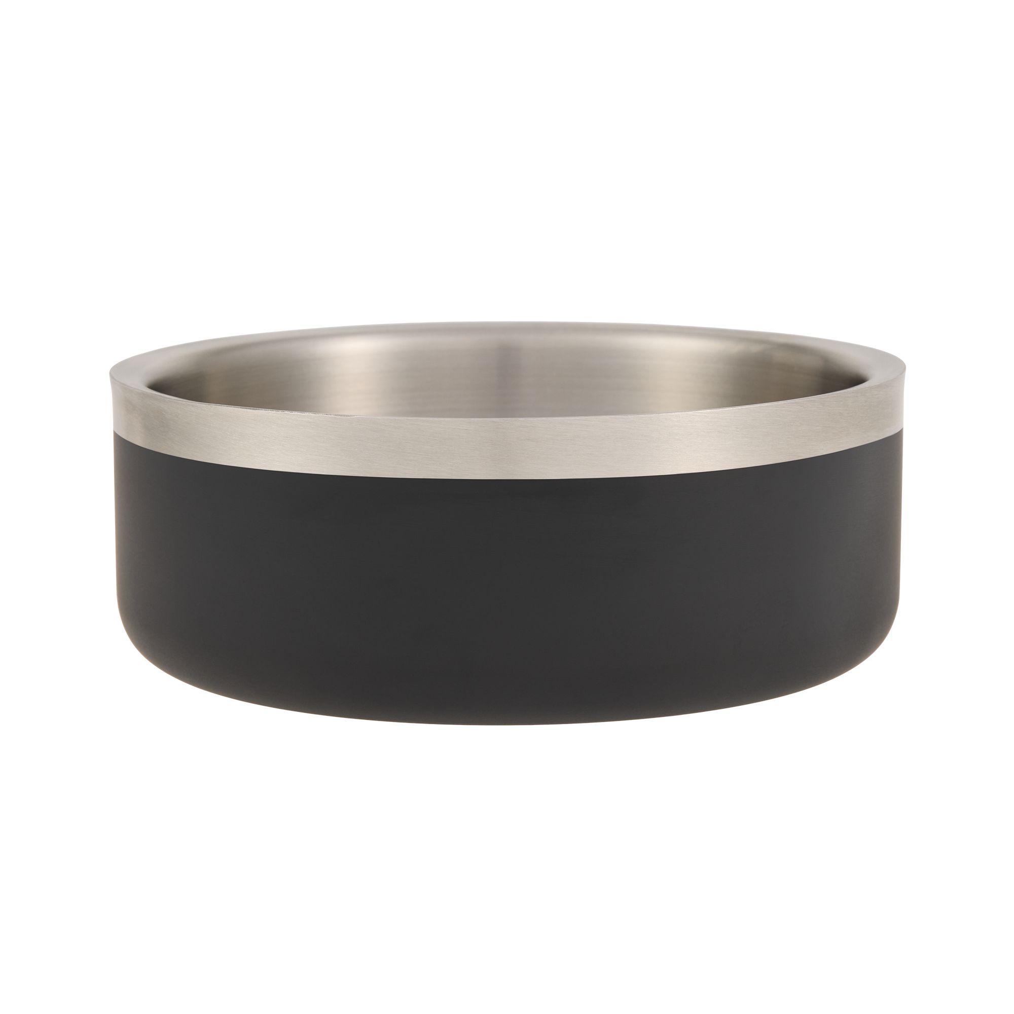 Top Paw Insulated Stainless Steel Dog Bowl 27 Fl oz | PetSmart Black
