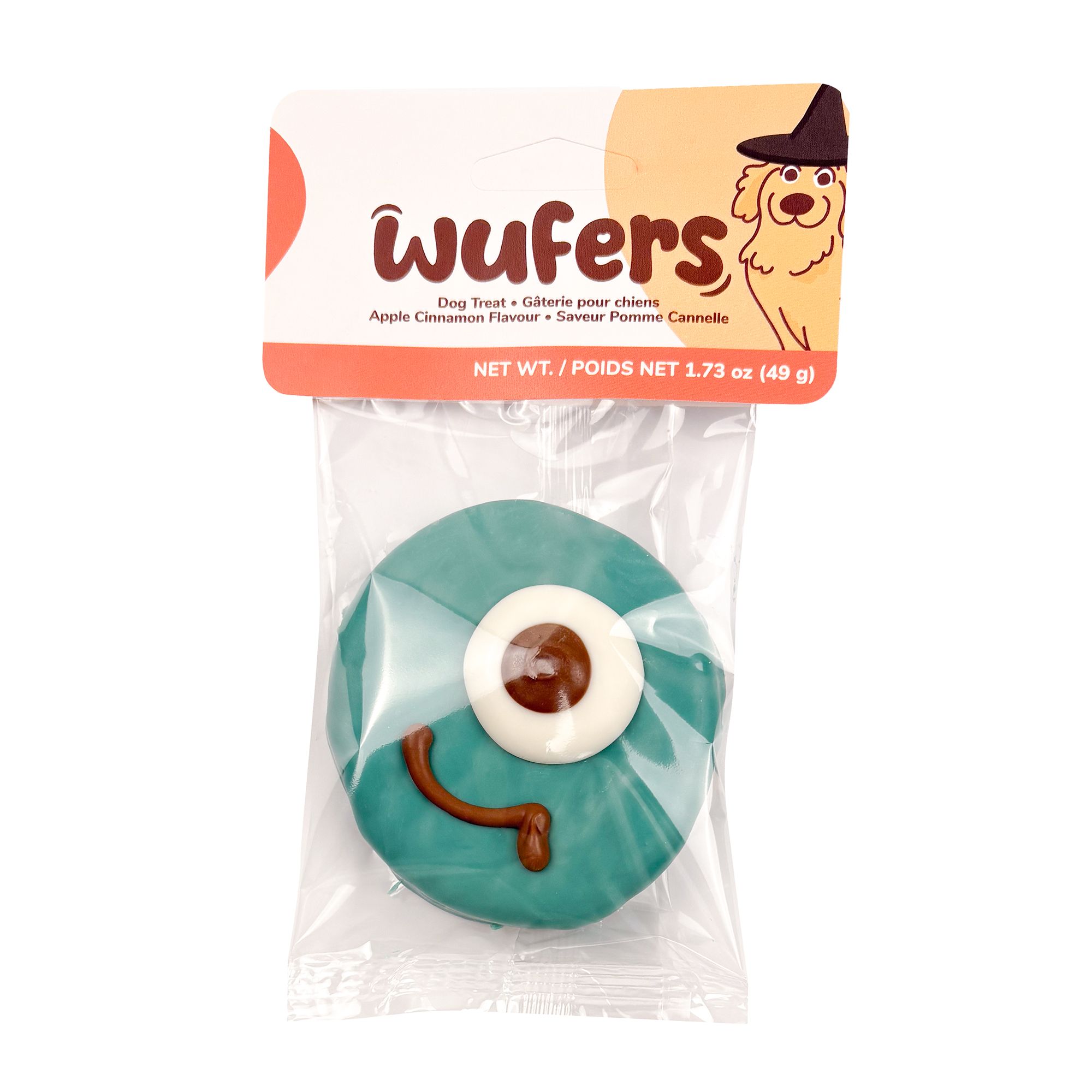 Wufers Cyclops Cookie Dog Treats, Apple Cinnamon Flavor | PetSmart