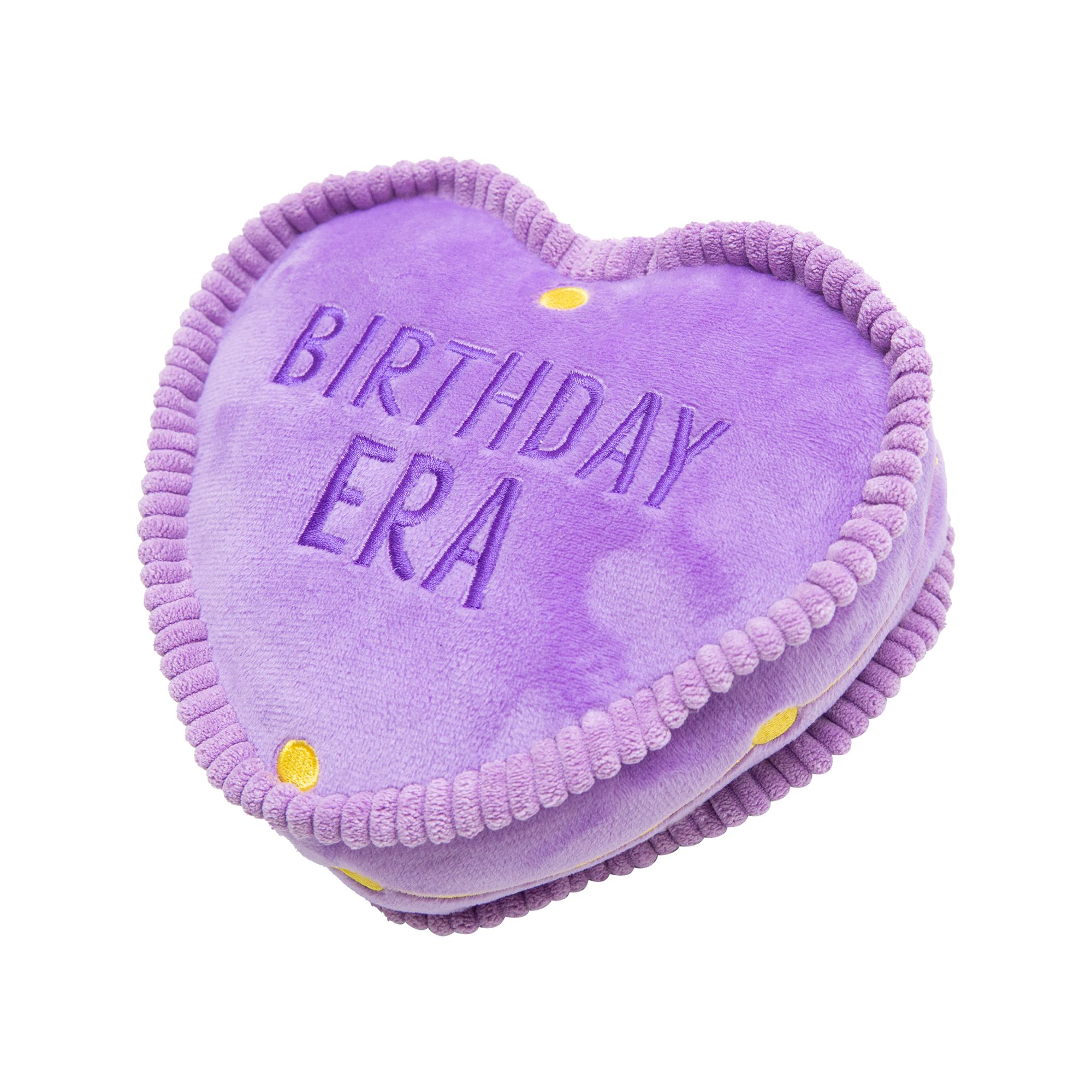Health Extension Snugarooz Birthday Era Plush Dog Toy in Purple | PetSmart