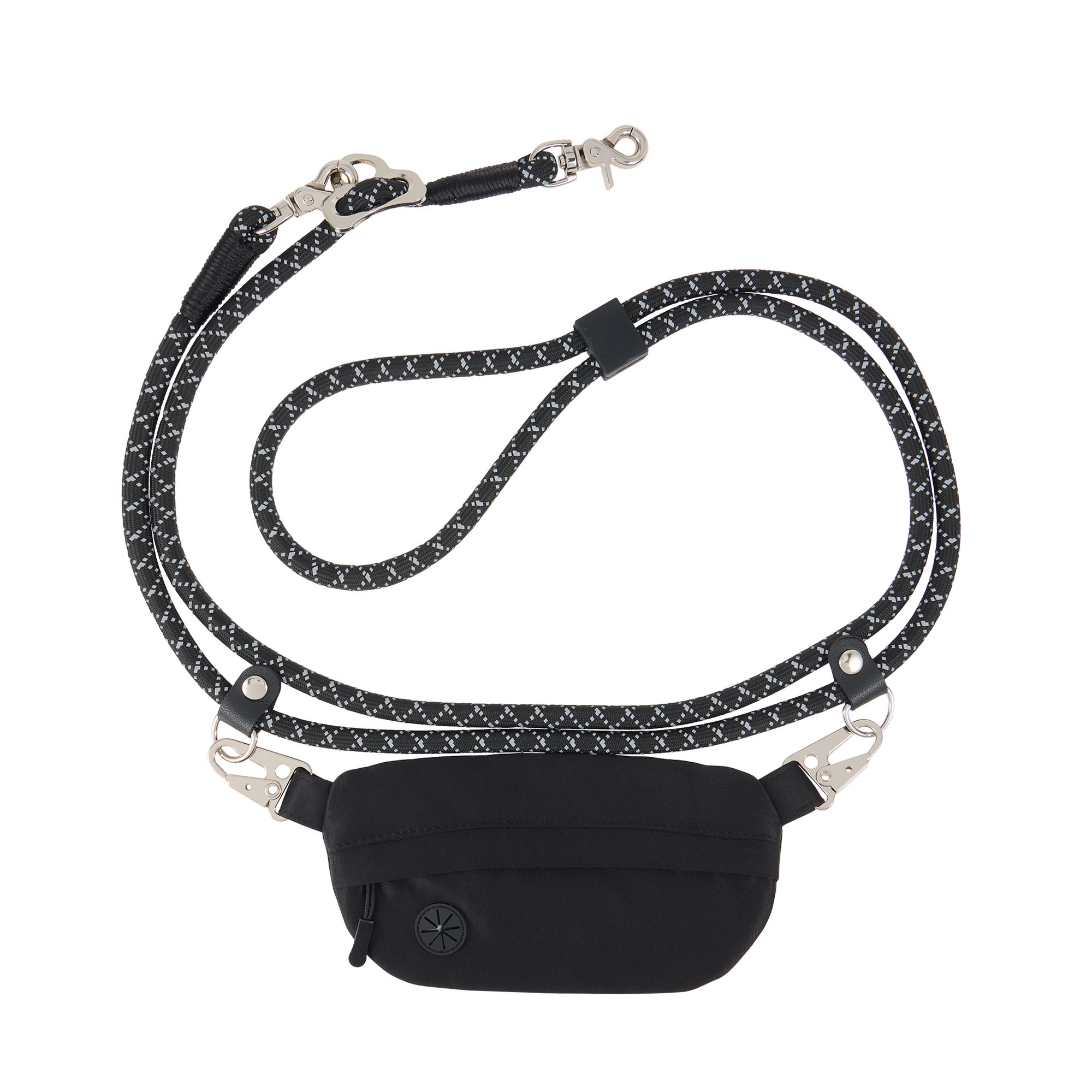 Top Paw Multi-Wear Dog Leash with Pouch, Walking Dog Leash in Black | PetSmart