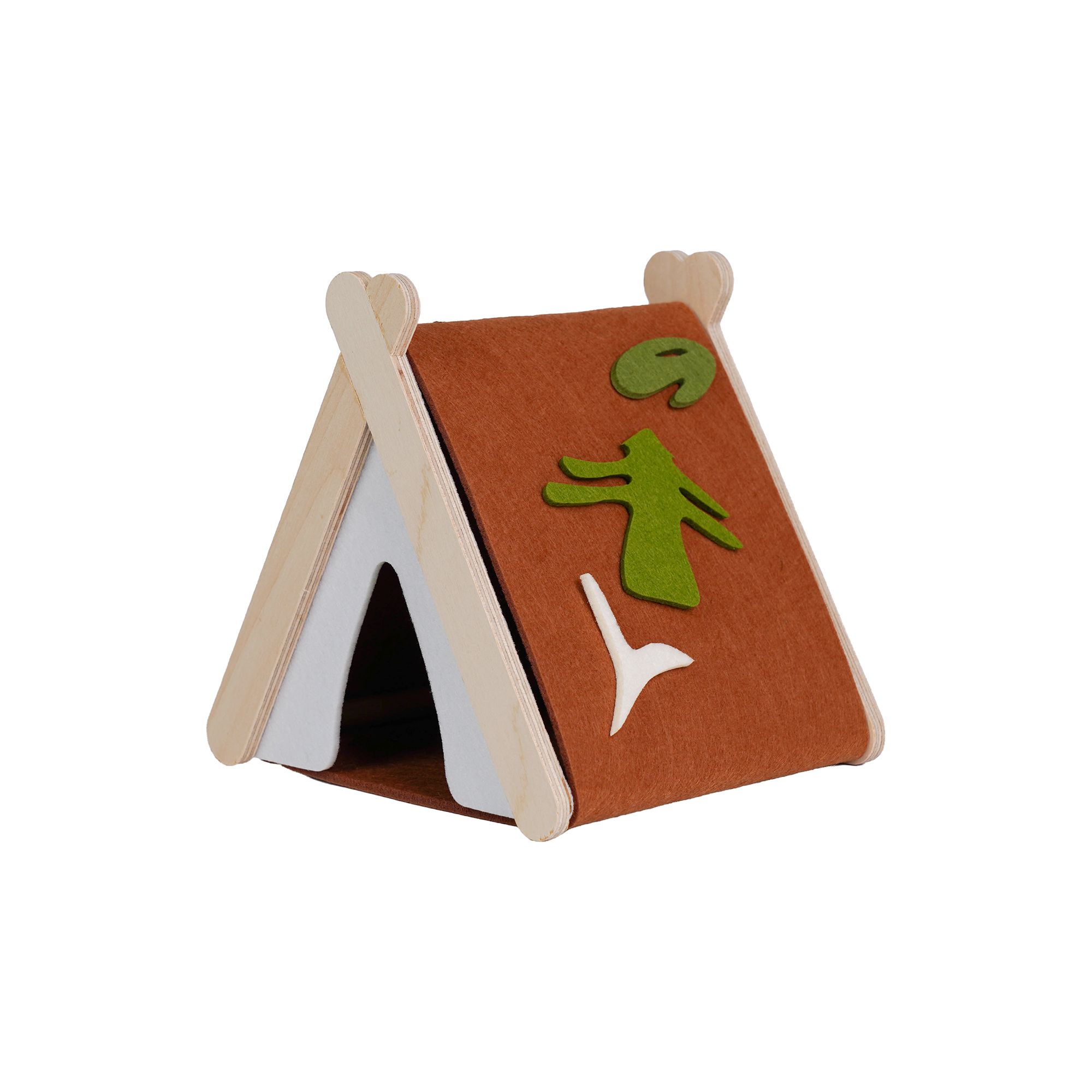 Mini & Moe Mini and Moe Tent Small Pet Hideout in Multi-color | PetSmart