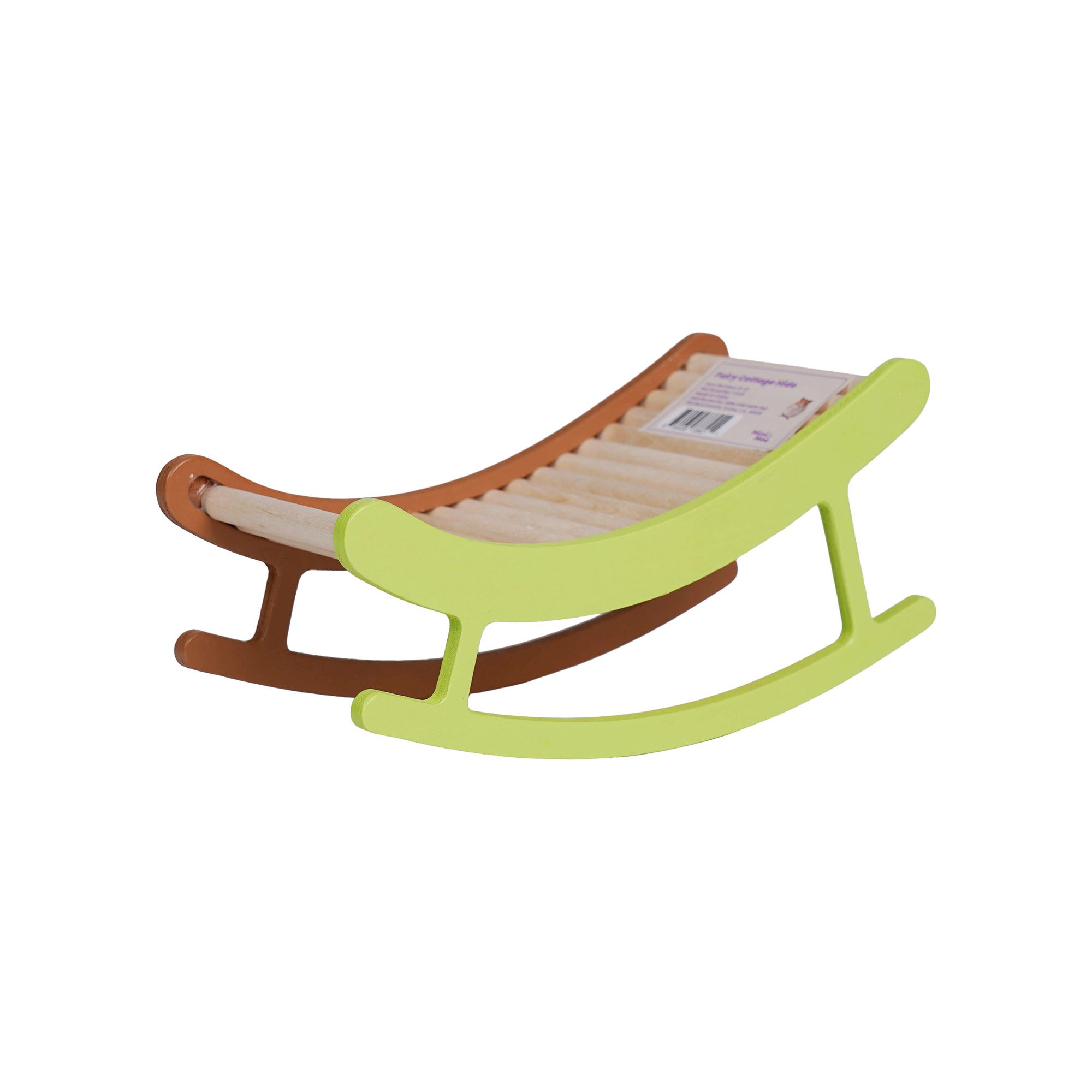 Mini & Moe Mini and Moe Woodland Fairy Ladder Small Pet Climbing Ladder Toy in Brown & Green | PetSmart
