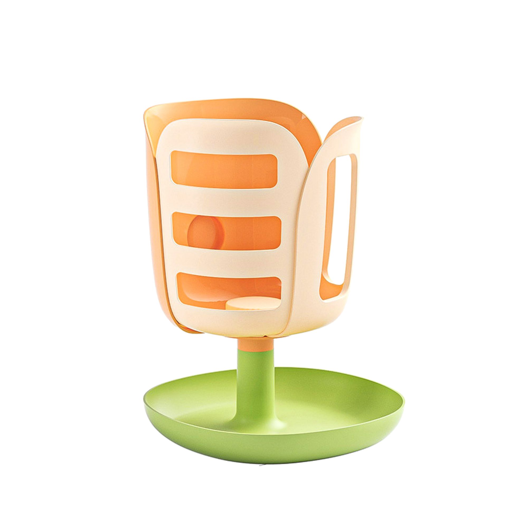 Mini & Moe Mini and Moe Tulip Hay Feeder in Orange & Green | PetSmart