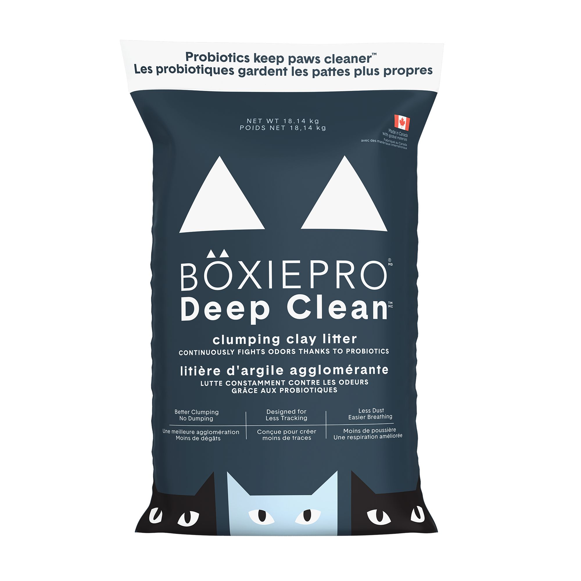 Boxiecat Probiotic Clumping Cat Litter 40+ Day Odor Control Dust Free, size: 40 lbs | PetSmart