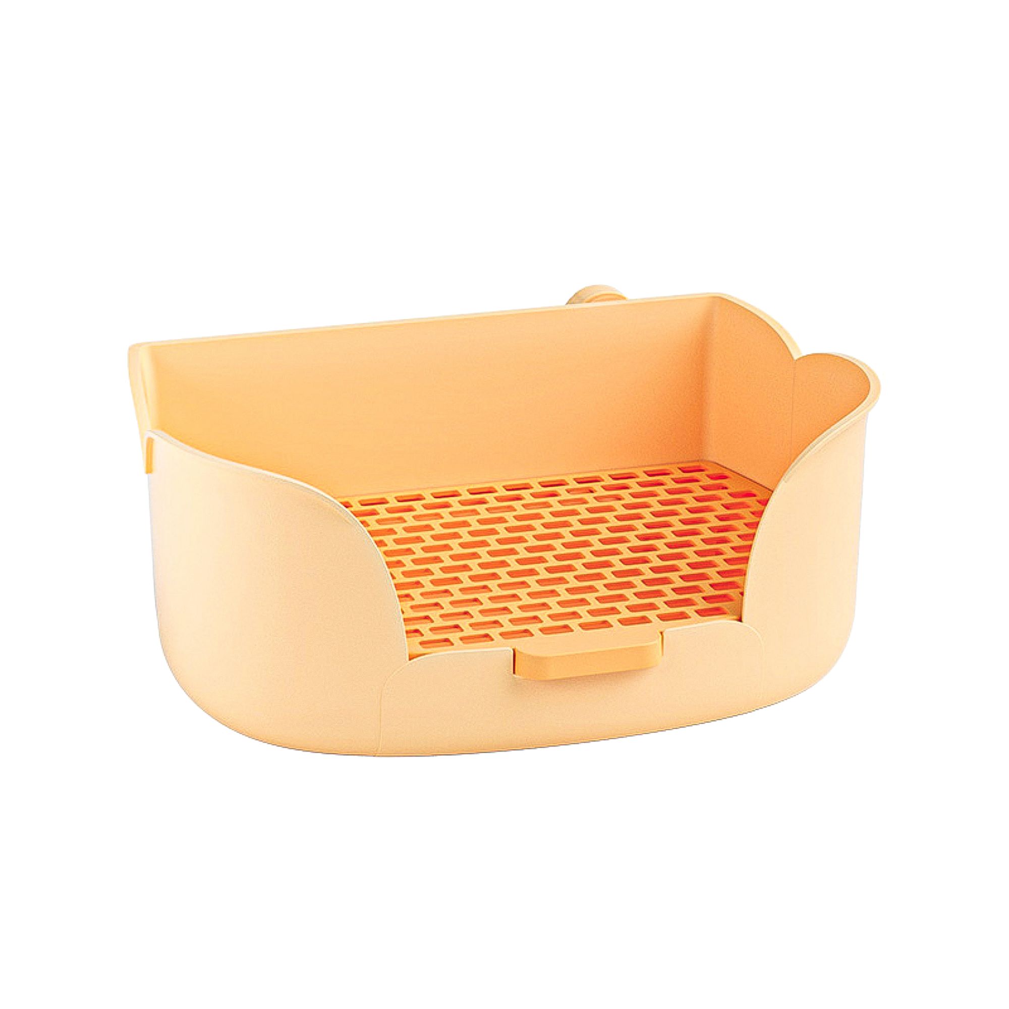 Mini & Moe Mini and Moe Tulip Litter Pan -Orange | PetSmart