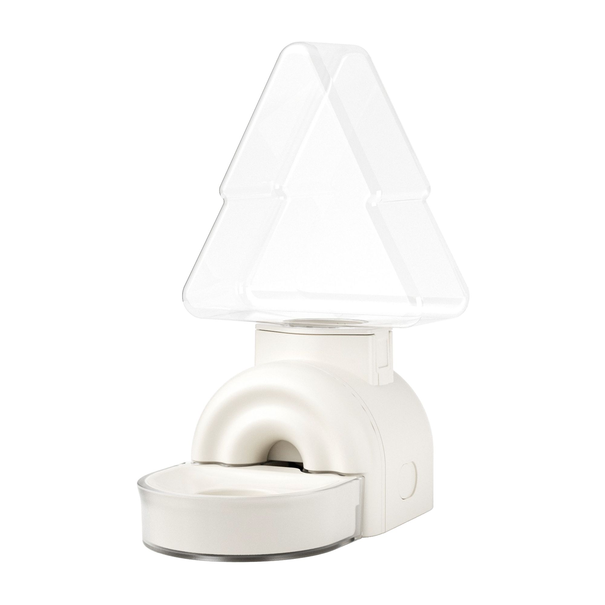 Mini & Moe MIni and Moe Woodland Gravity Water Dish in White | PetSmart