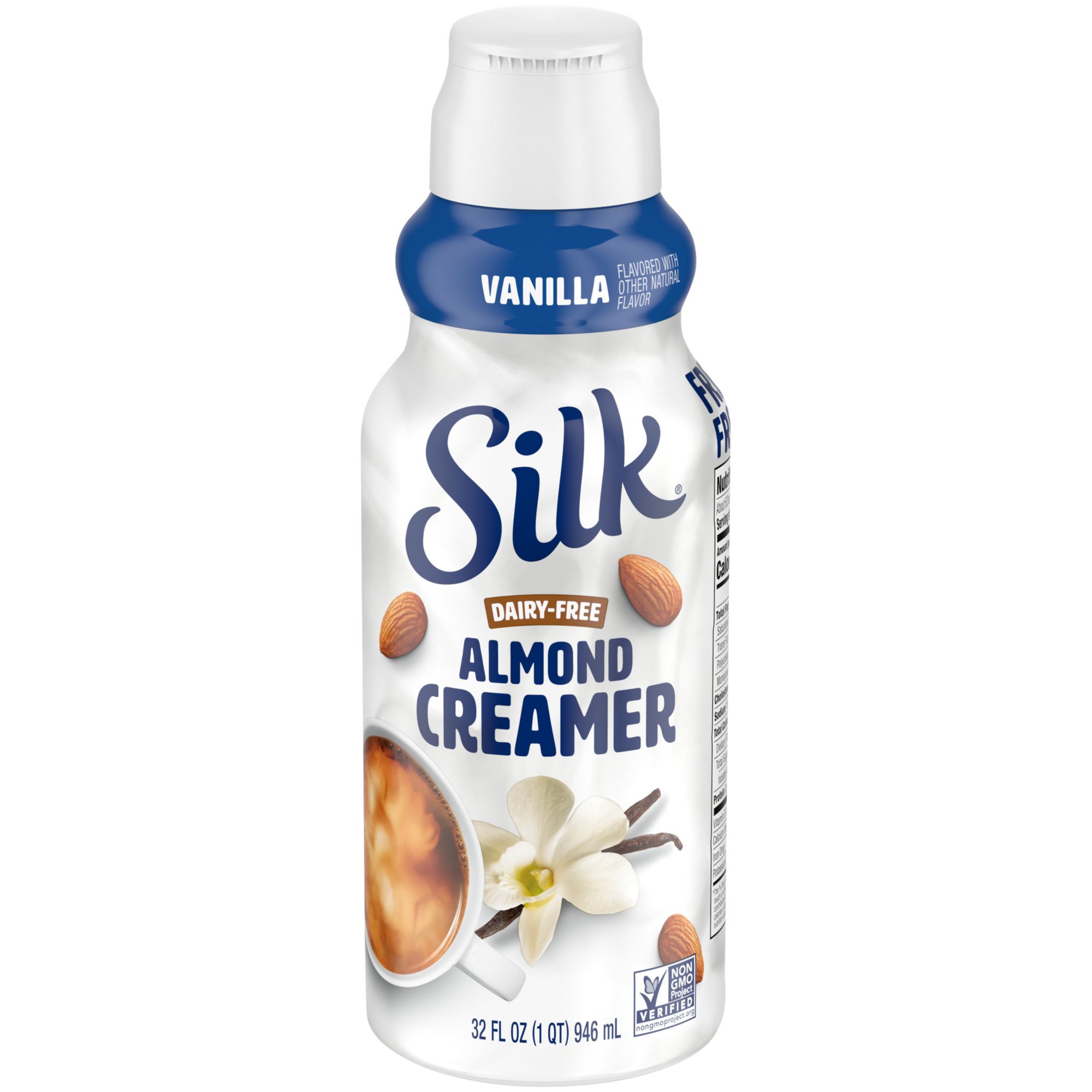 Silk Vanilla Almond Creamer, 1 Quart