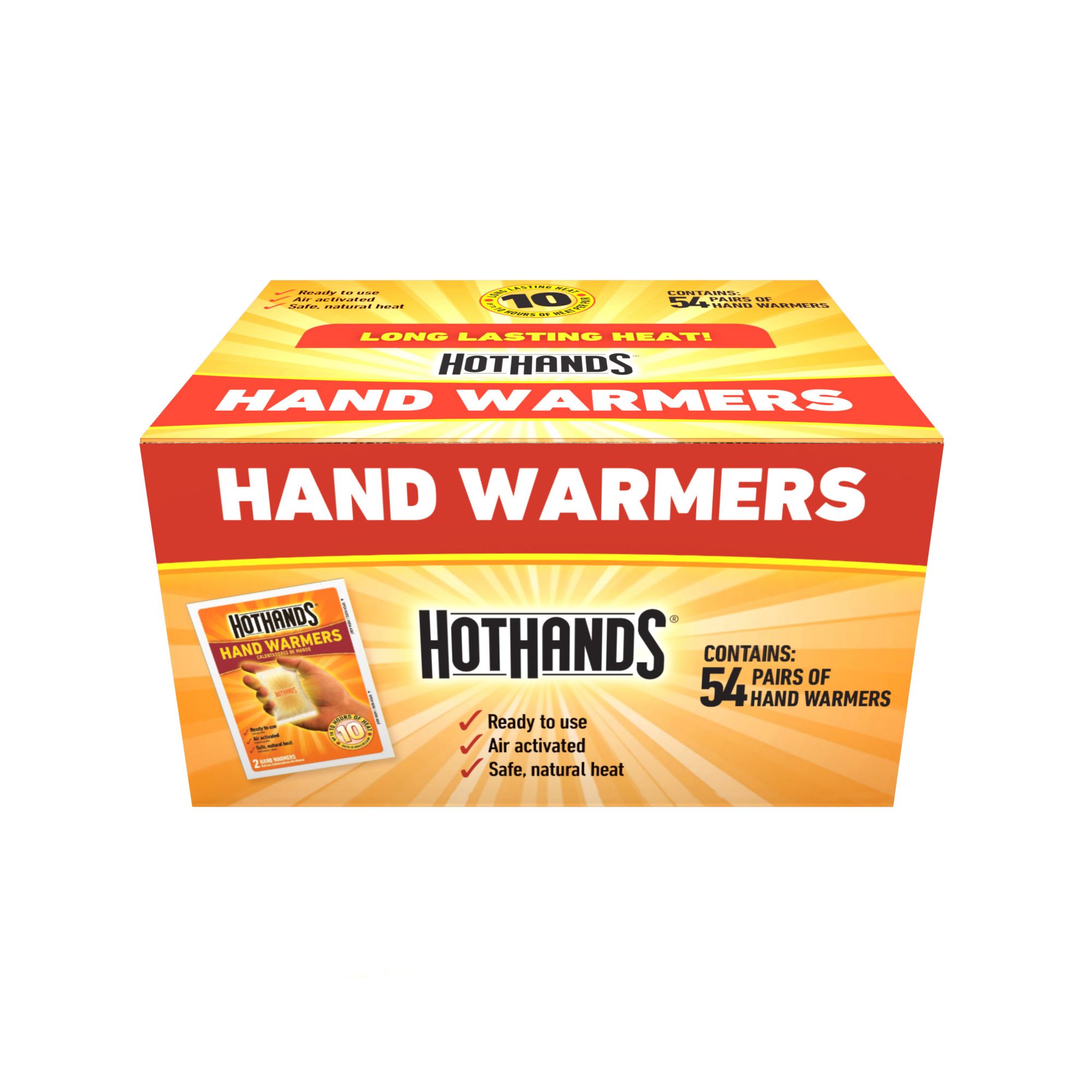 Hothands Hand Warmers 54 Ct Bjs Wholesale Club