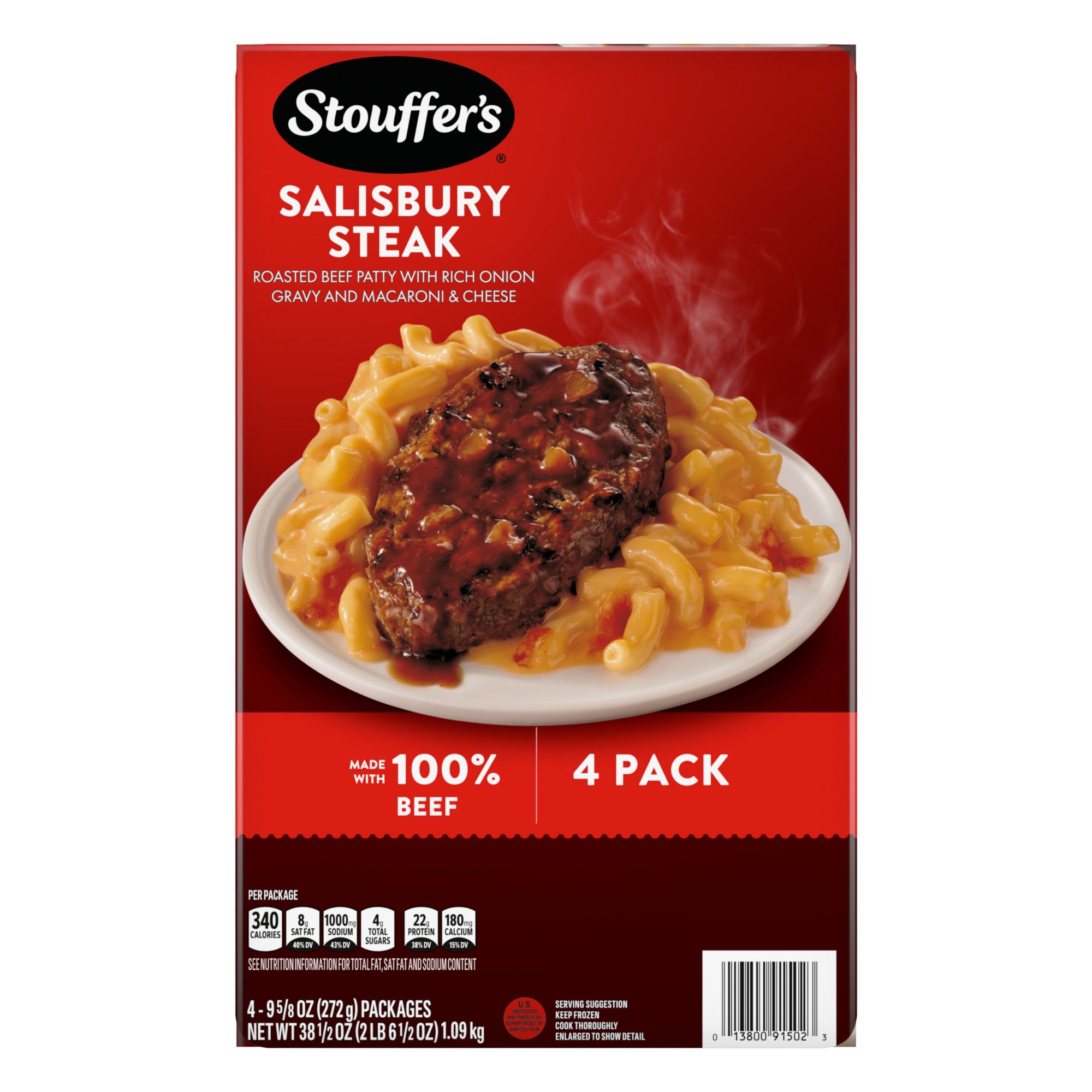 Stouffers Classics Salisbury Steak, 4 ct.