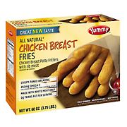 Yummy All Natural Chicken Breast Fries, 60 oz.