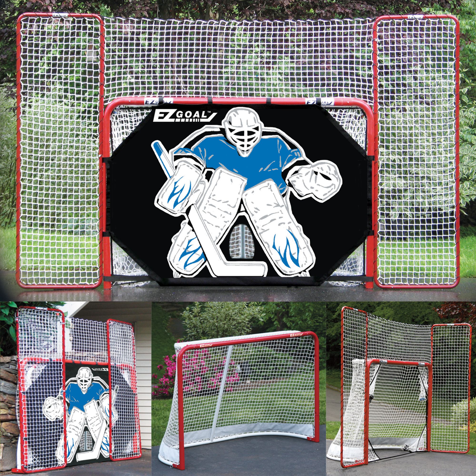 EZ Goal 10' x 6' Complete Hockey Trainer