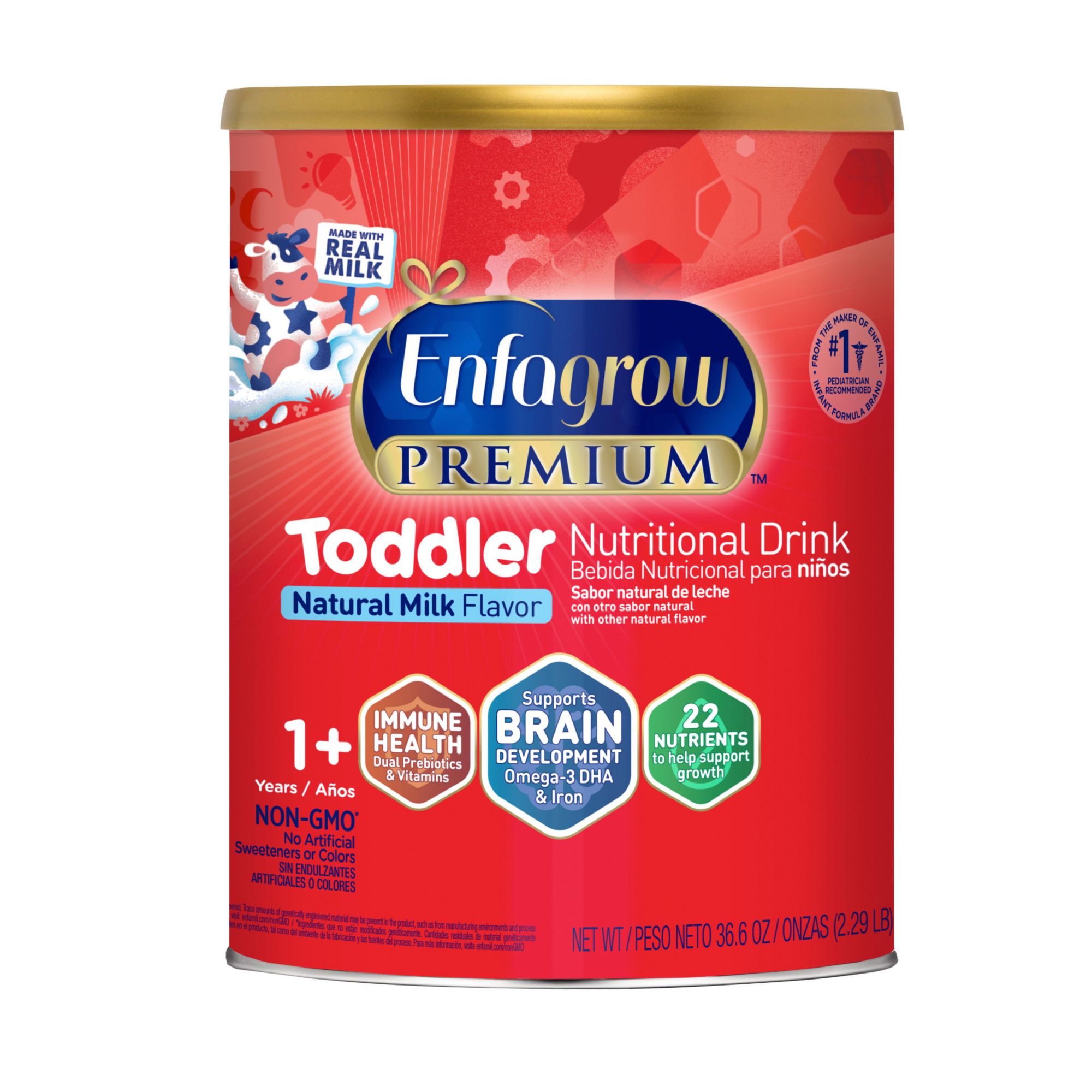 Enfagrow Premium Toddler Next Step Milk Drink, 36.6 oz.