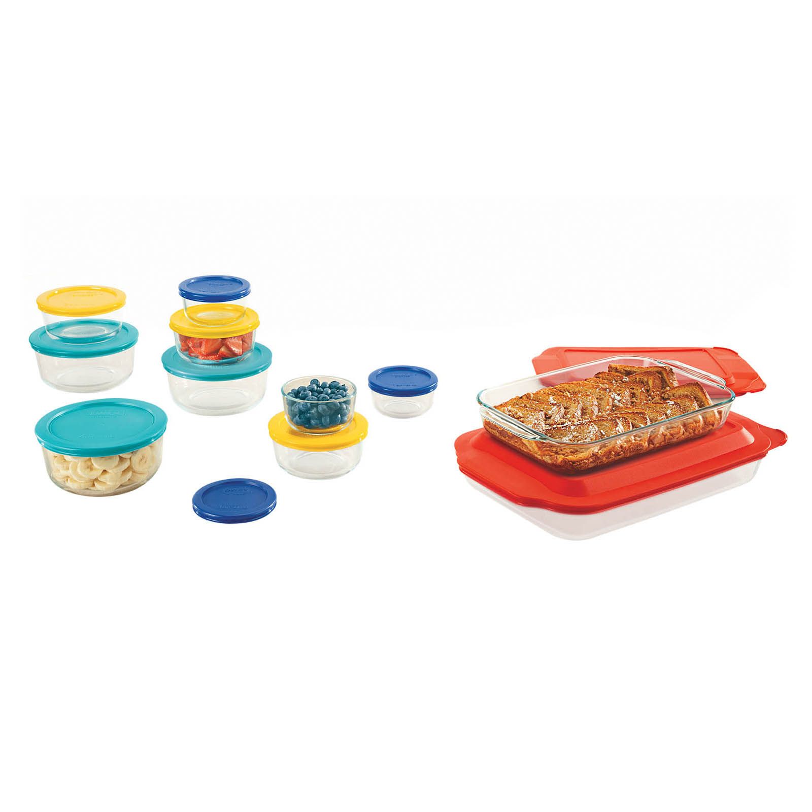 Pyrex 14-Piece Bake 'n Store Set