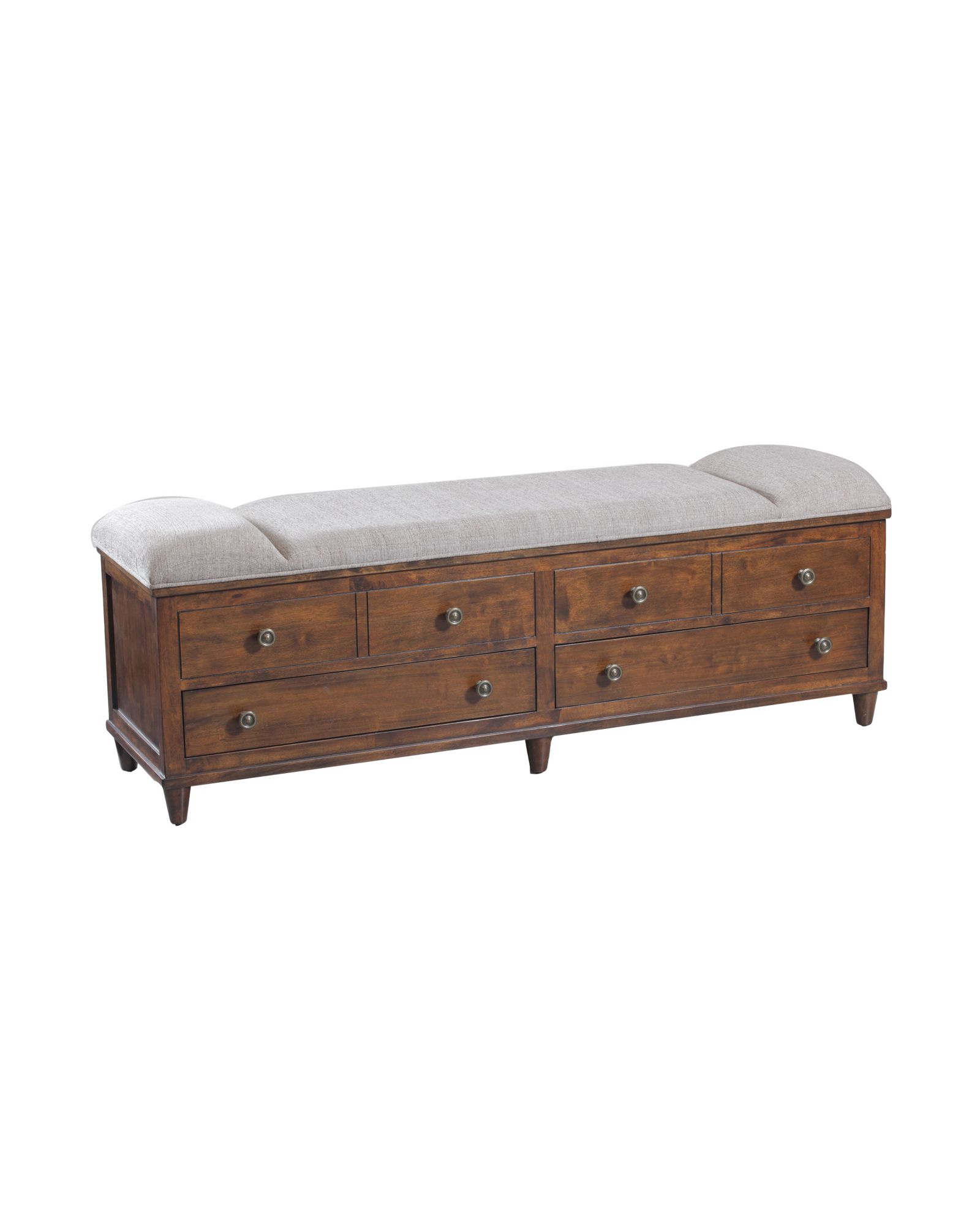 Powell jane storage online bench