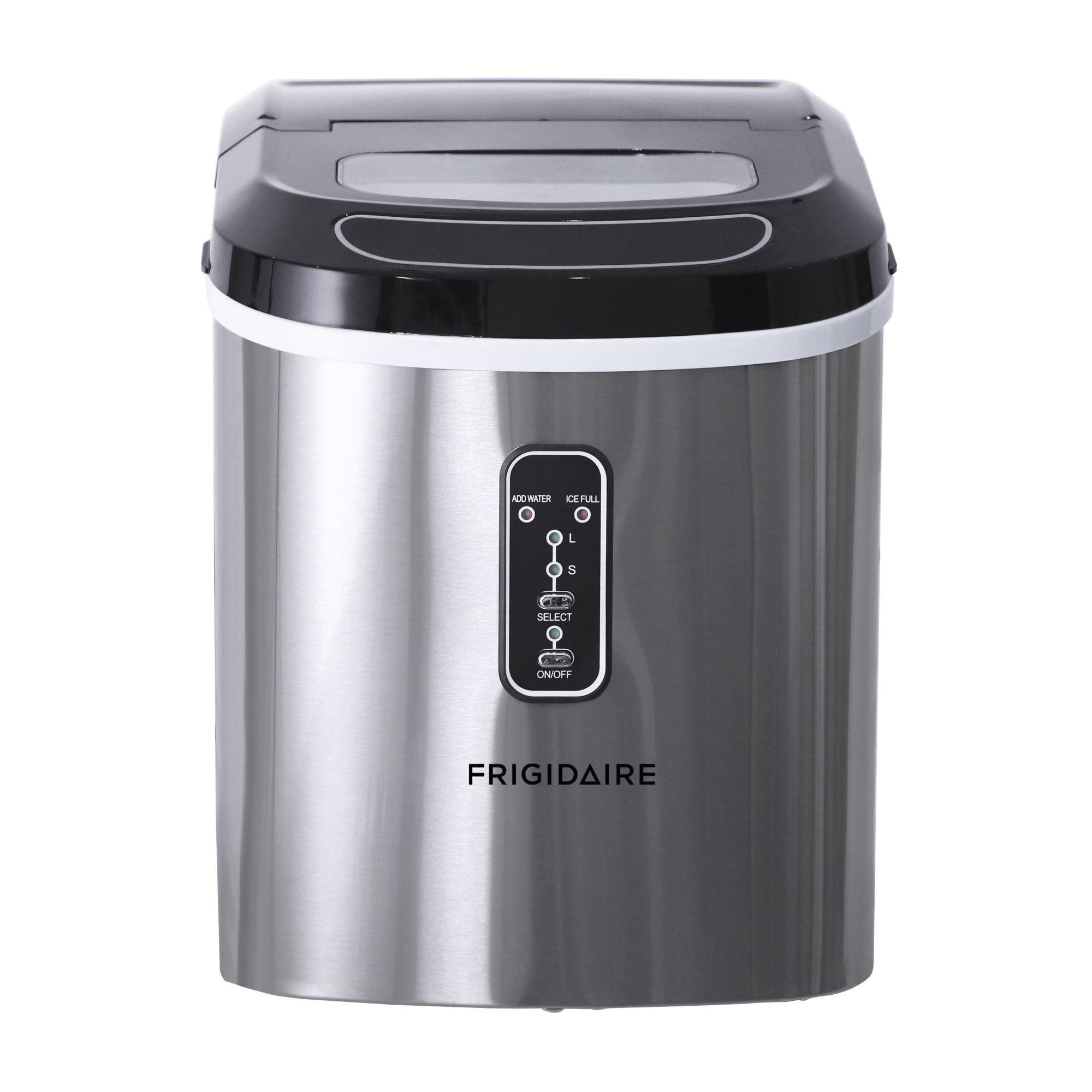 Frigidaire 26-lb. Stainless Steel Compact Ice Maker