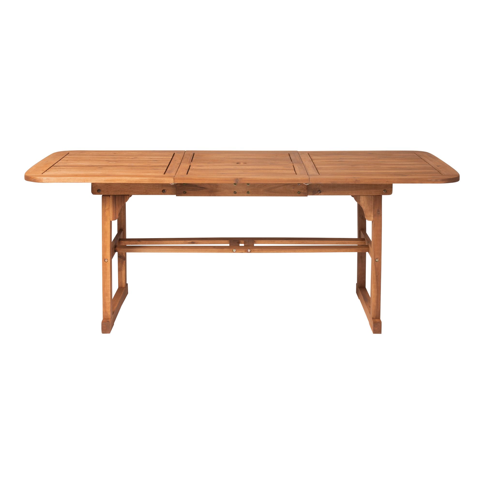 W. Trends Outdoor Hunter Acacia Wood Dining Table - Brown