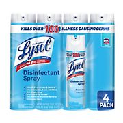 Lysol Disinfectant Spray, 4 ct./19 oz.