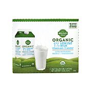 Wellsley Farms Organic Low-Fat 1% Milk, 3 pk./64 oz.