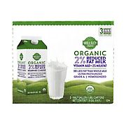 Wellsley Farms Organic Reduced Fat 2% Milk, 3 pk./64 oz.