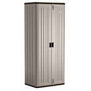 Suncast Tall Storage Cabinet - Gray