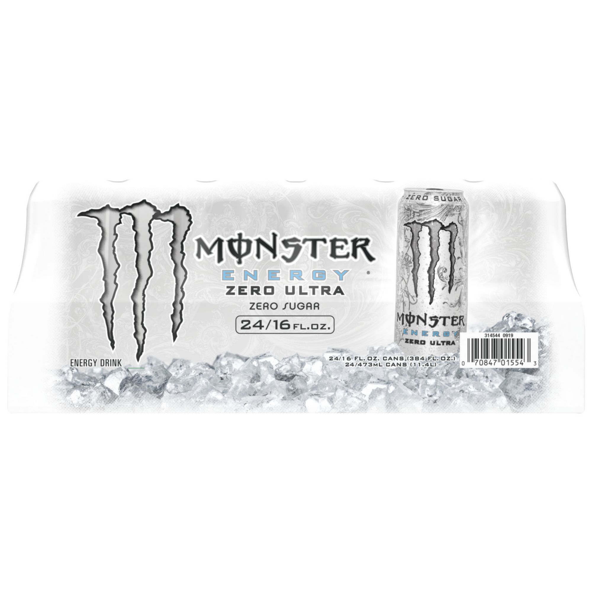 Monster Energy Zero Ultra 24 Pk 16 Oz Bjs Wholesale Club