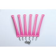 Creative Cedar Designs 21.5&quot; Metal Monkey Bars, 6 pk. - Pink