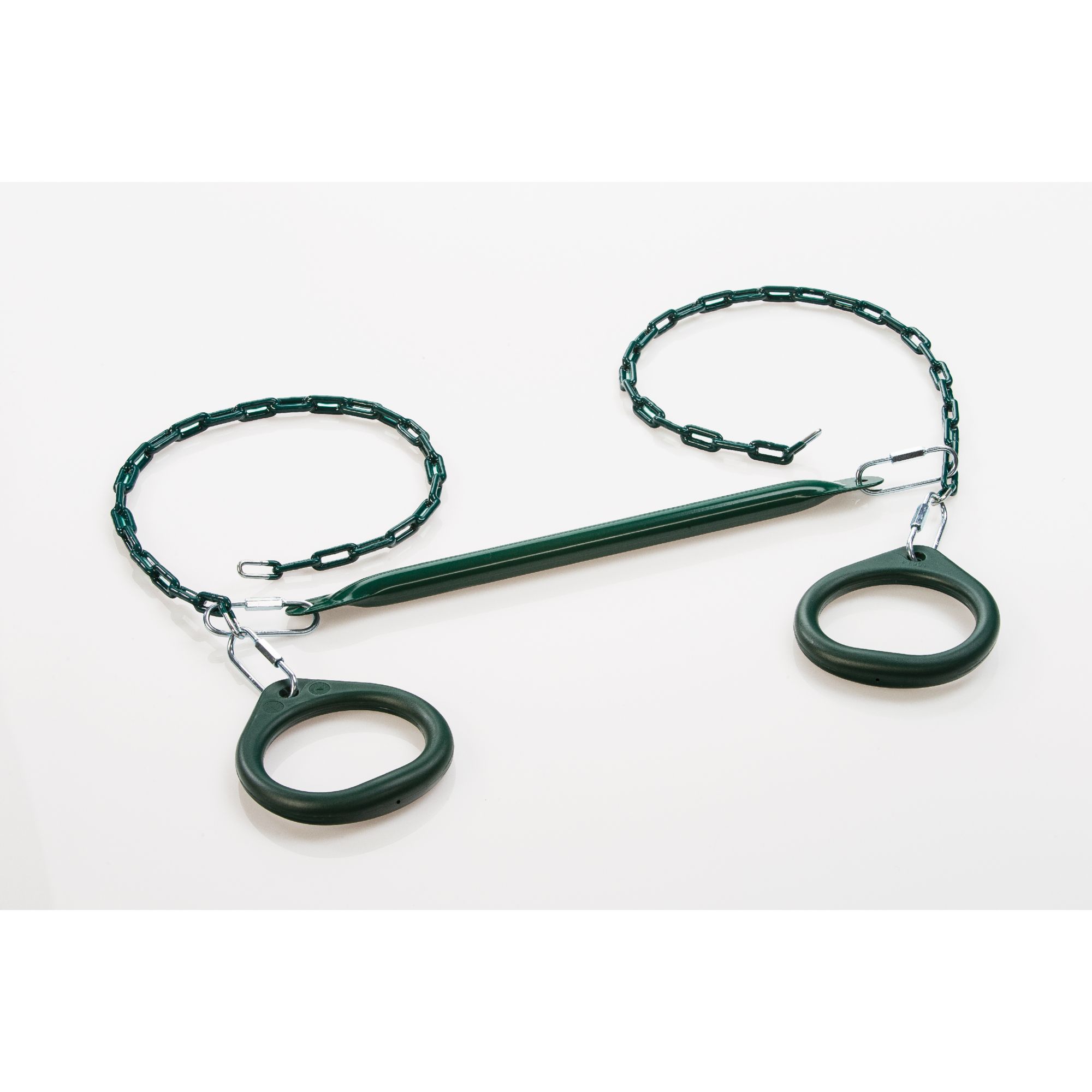 Creative Cedar Designs Circular Rings and Trapeze Bar - Green