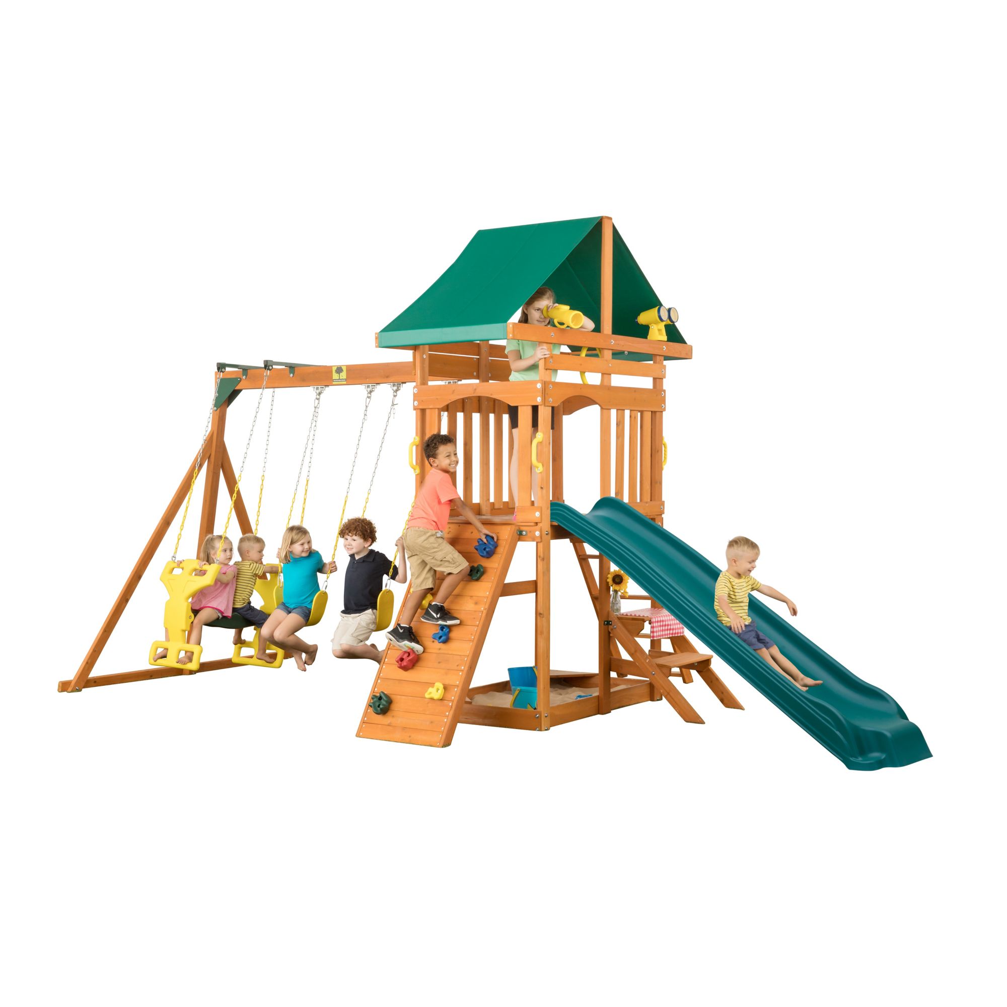 Valleyview deluxe wooden deals playset