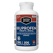 Berkley Jensen 200mg Ibuprofen Tablets, 500 ct.