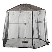 Classic Accessories Umbrella Insect Net Canopy - Black