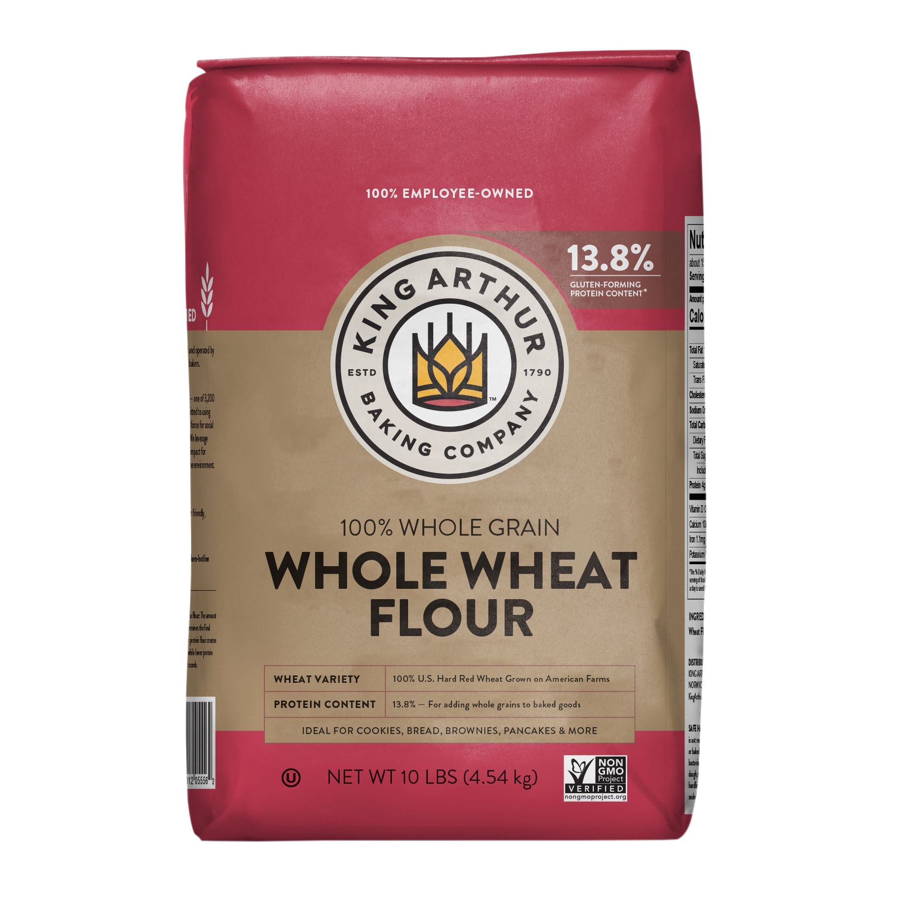 King Arthur Whole Wheat Flour 10 Lbs Bjs Wholesale Club