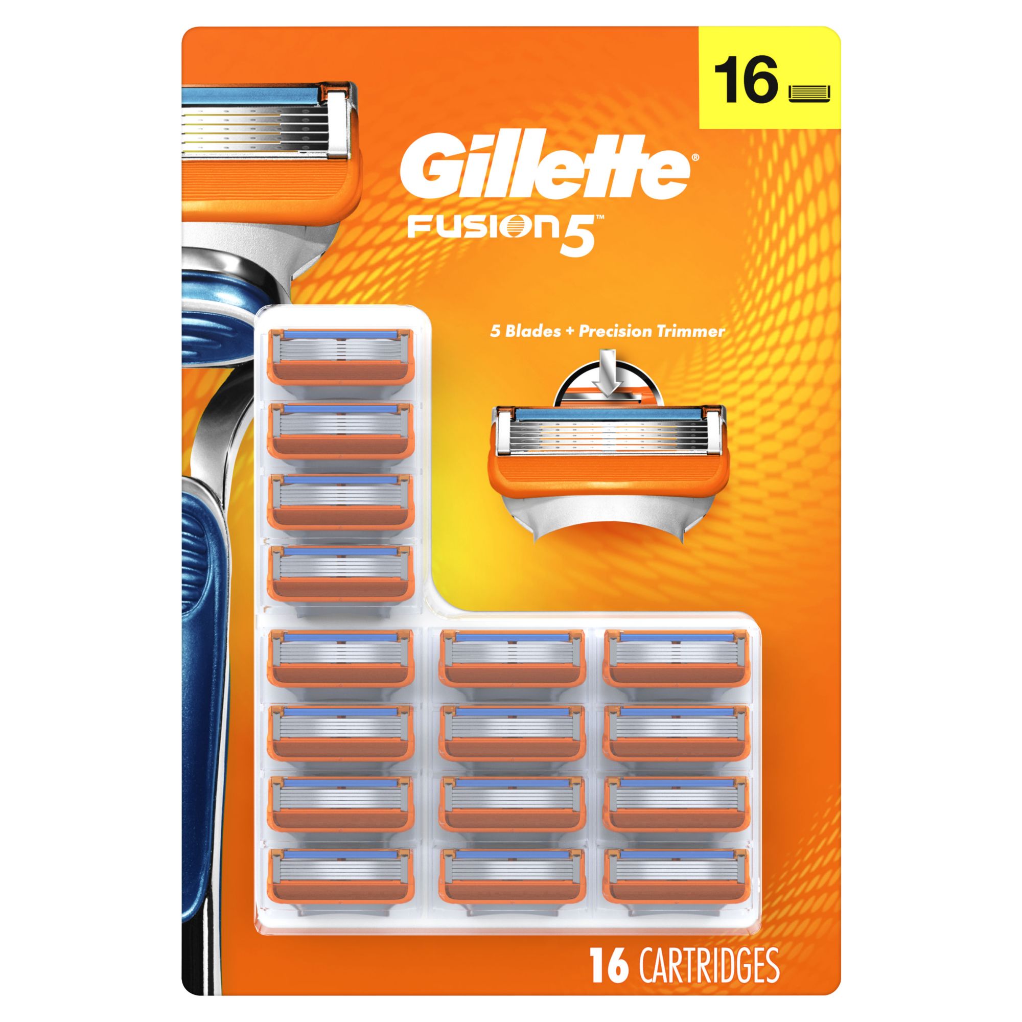 Gillette Fusion5 Men S Razor Blade Refills 16 Ct Bjs Wholesale