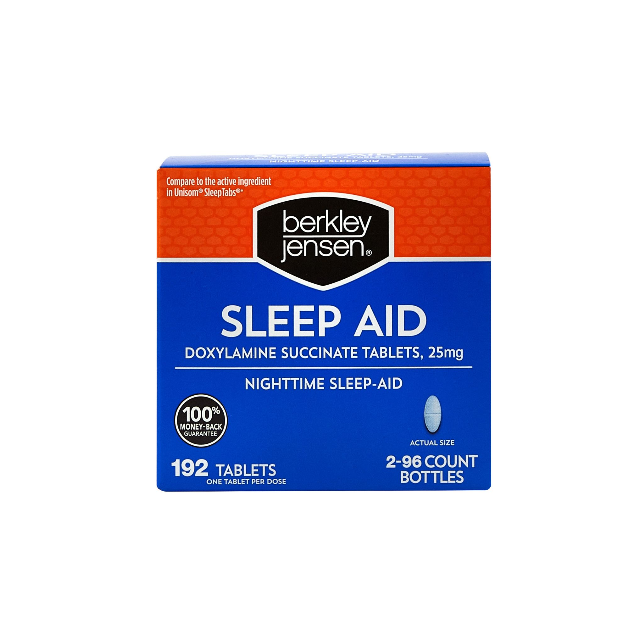 Berkley Jensen Sleep Aid Tablets, 192 ct.