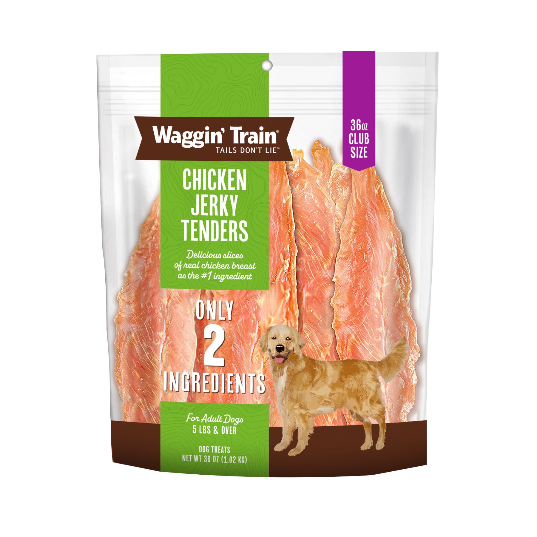 Waggin' Train Chicken Jerky Tenders, 36 oz.