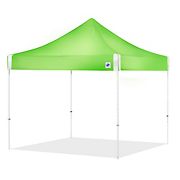 E-Z UP Hi-Viz Utility 10'L x 10'W Instant Shelter - Bright Green