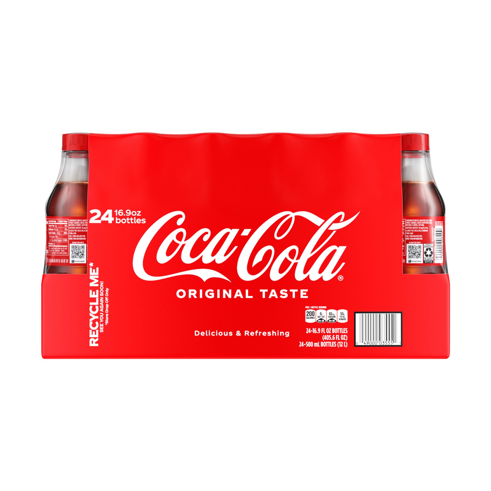 Coca-Cola Bottles, 24 pk./16.9 oz.