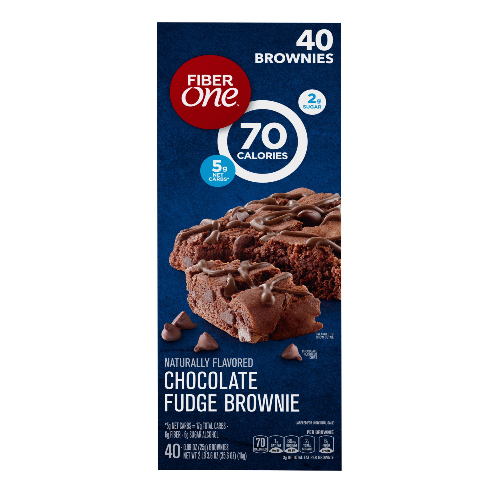 Fiber One Chocolate Fudge Brownie, 40 ct./0.89 oz.