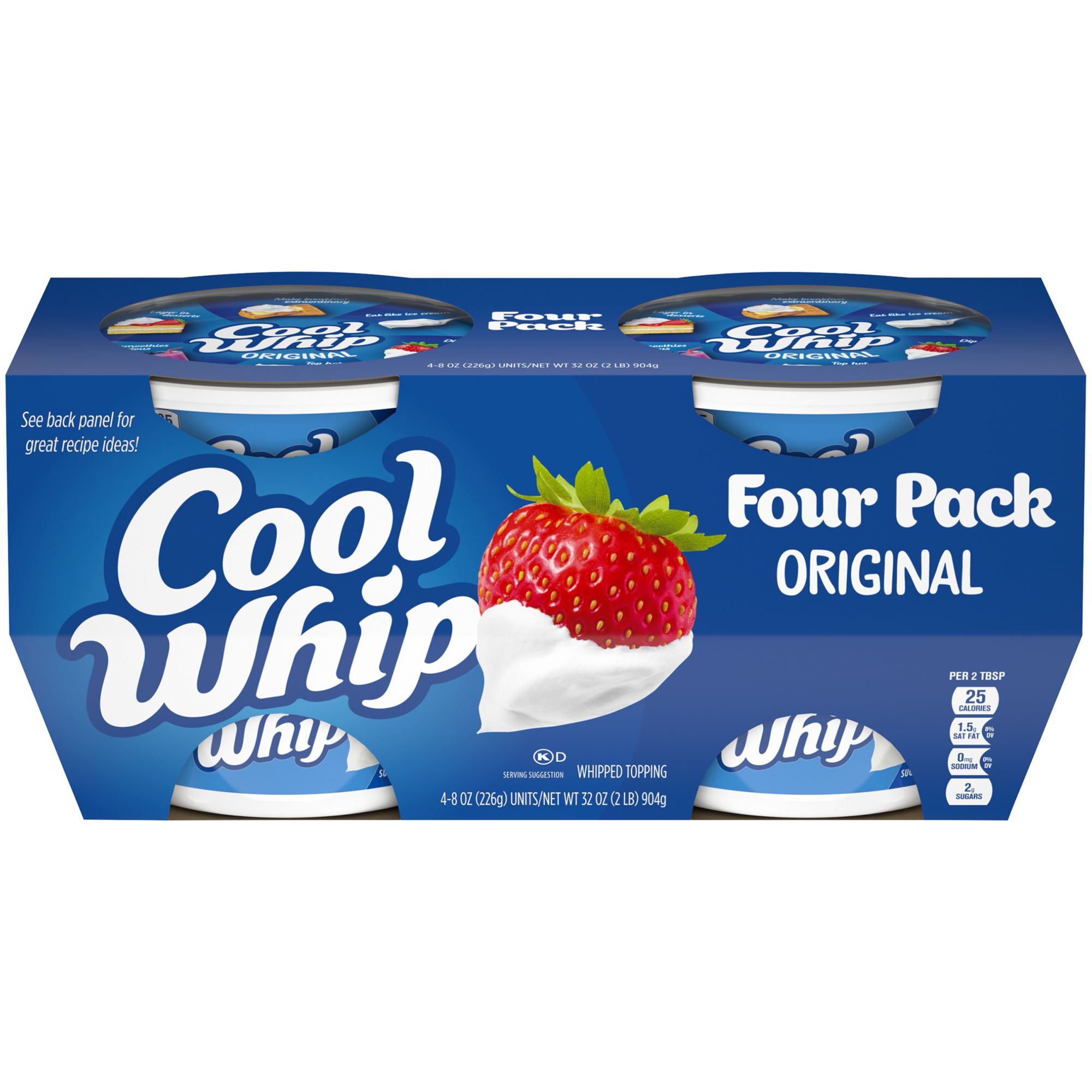 Cool Whip Frozen Whipped Topping, 4 ct.