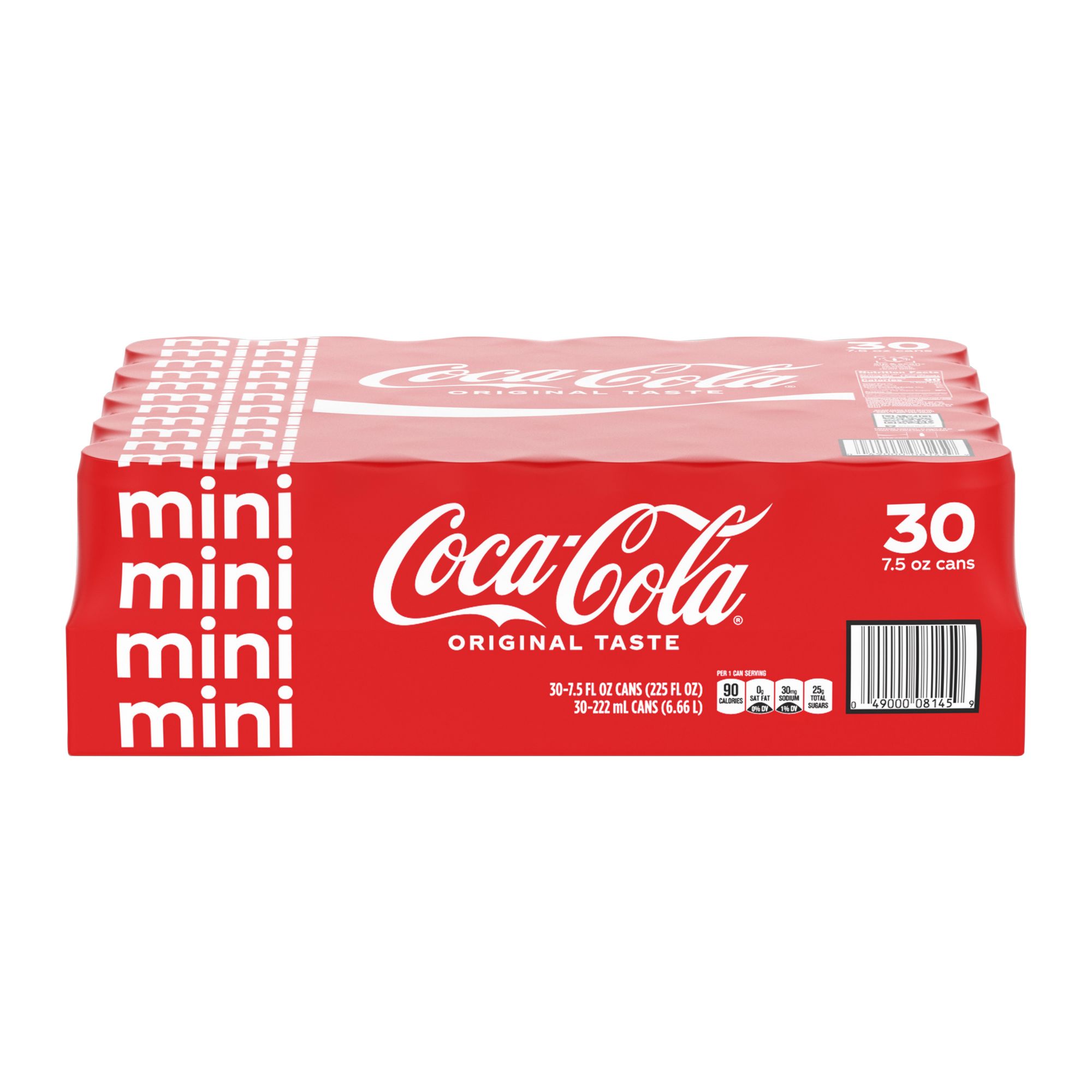 Coca-Cola Mini Cans, 30 pk./7.5 oz. cans