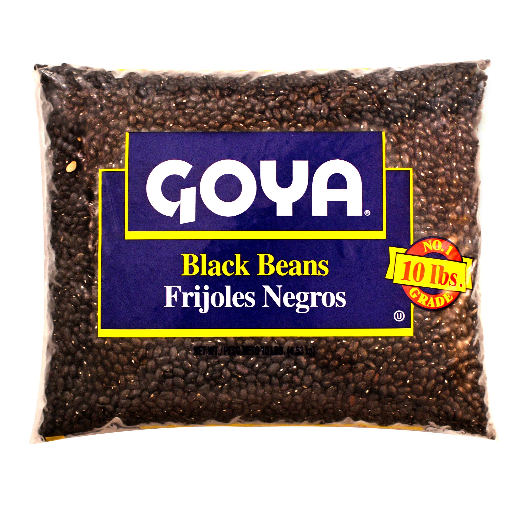 Goya Black Beans, 10 lb., Bag