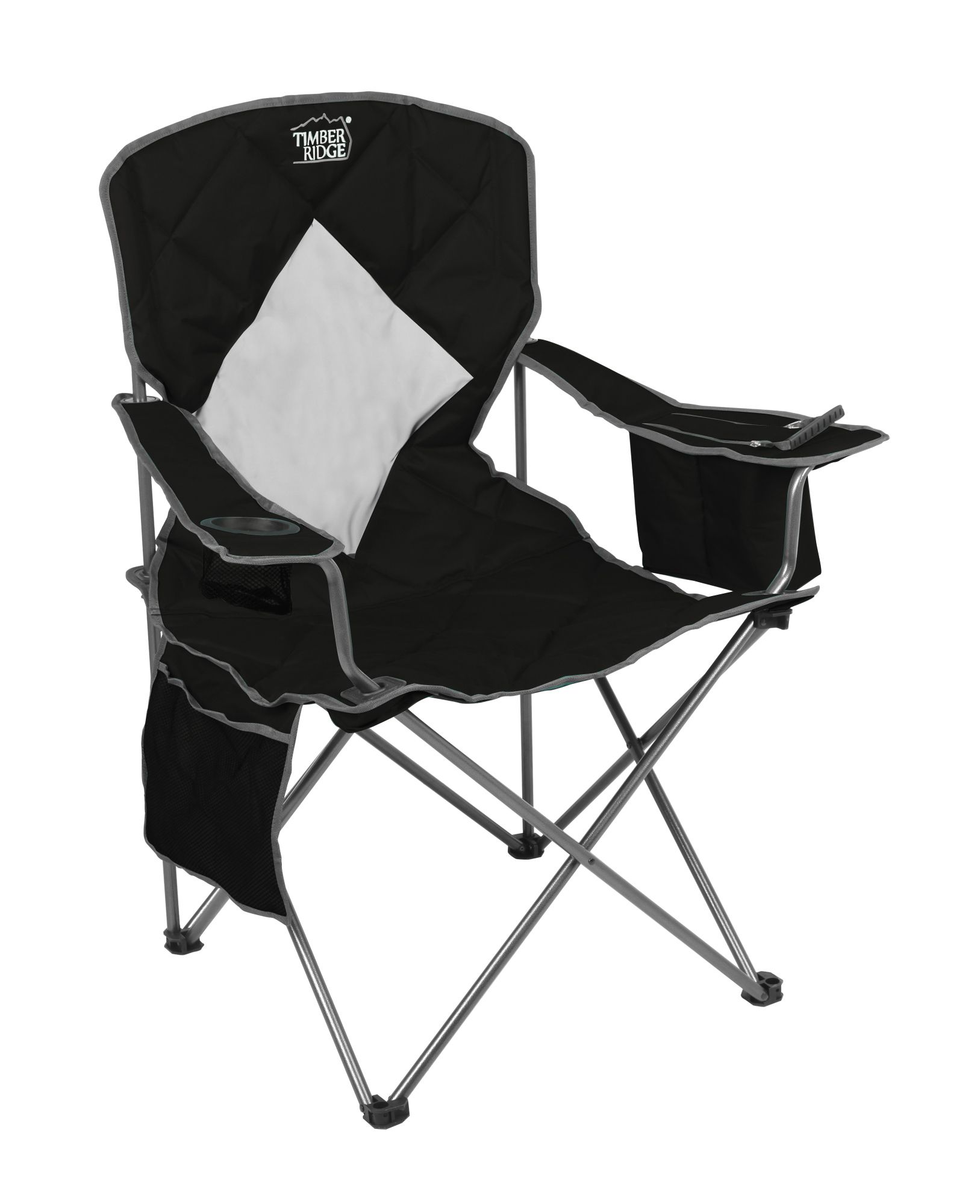 Timber Ridge Quad Chair With Cooler Assorted