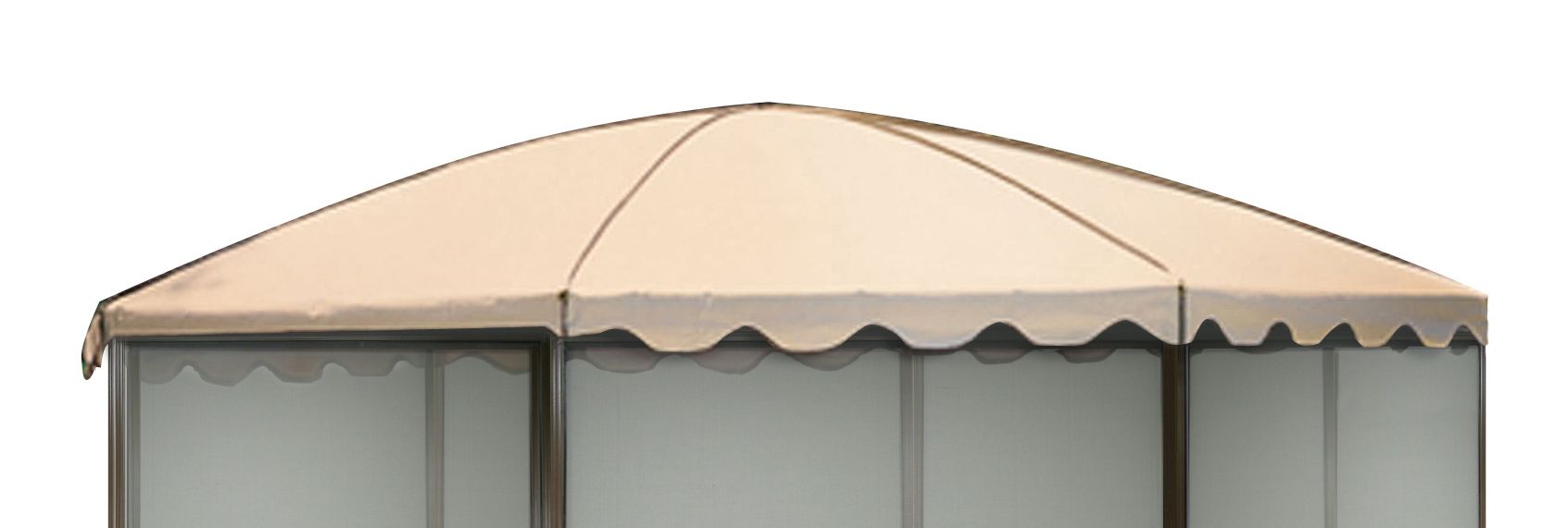 Casita Replacement Roof for 11'1&quot; Round Screenhouse - Almond