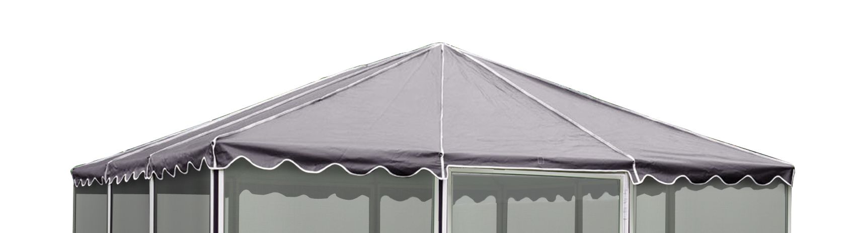 Casita Replacement Roof for 11'7&quot; Square Screenhouse - Gray