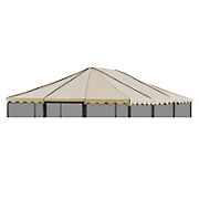 Casita Replacement Roof for 11'7&quot; Square Screenhouse - Almond