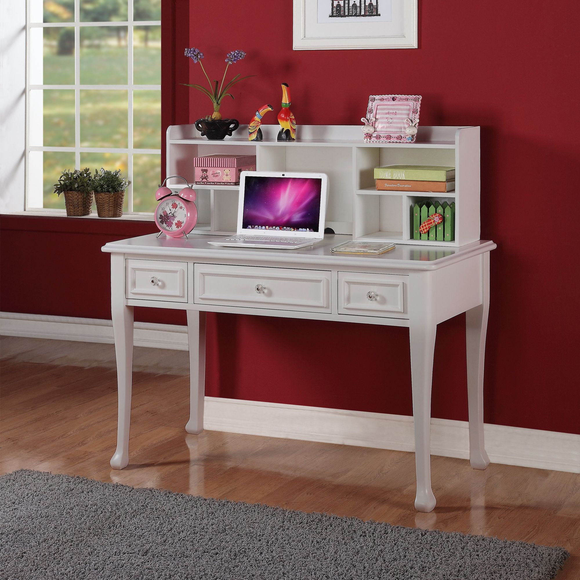 Desks Espresso London Hobby Storage Desk 9358196UK by Dorel