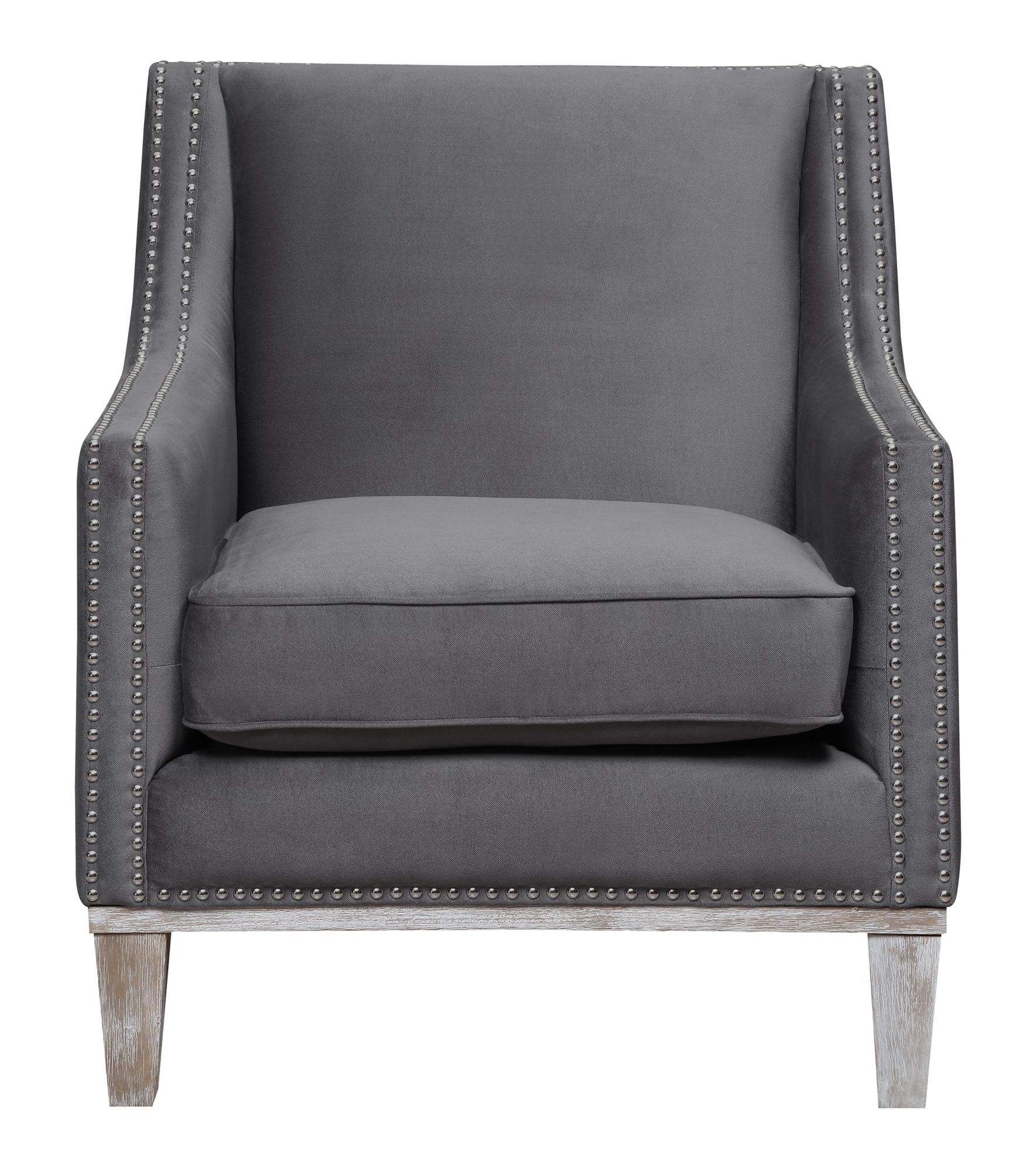 Picket House Furnishings Aster Accent Chair - Charcoal