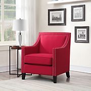 Picket House Furnishings Emery Chair - Berry