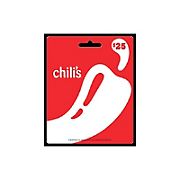 $25 Chili's Bar & Grill Gift Card